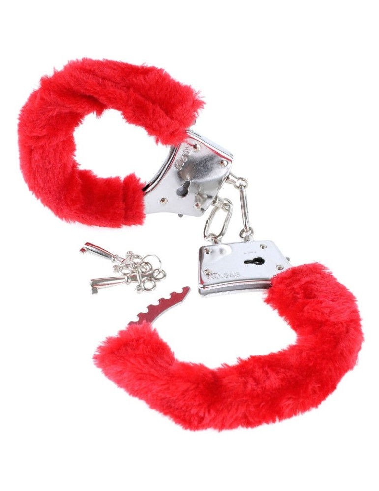 fétiche fantaisie menottes rouges_3