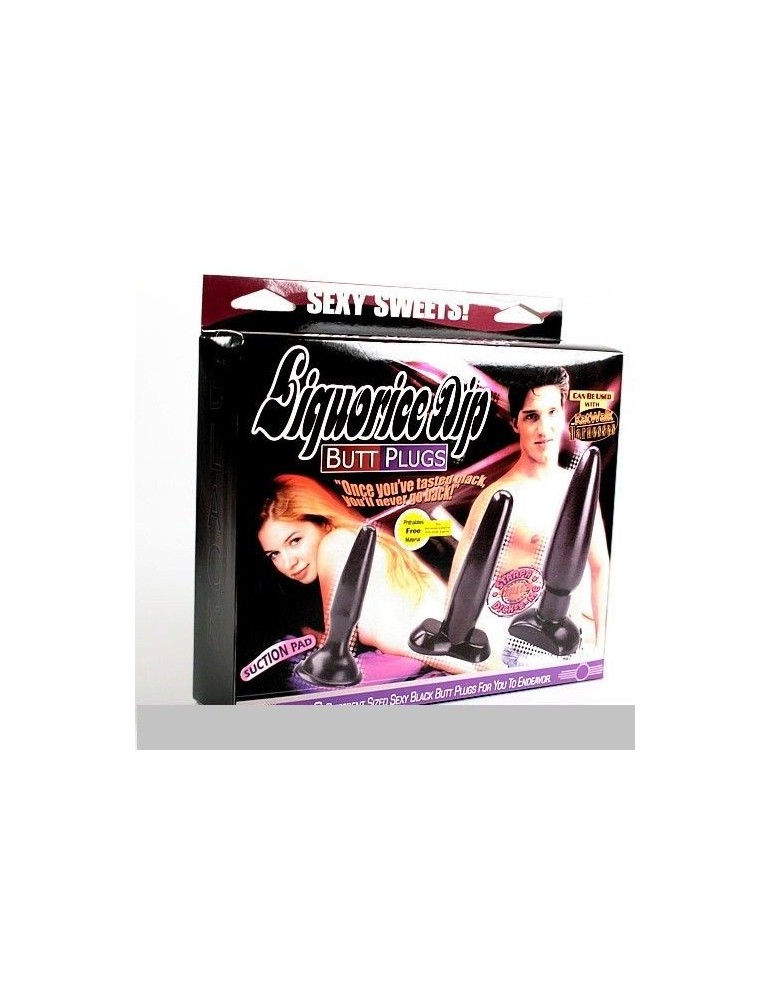 kit de plug anal noir 3