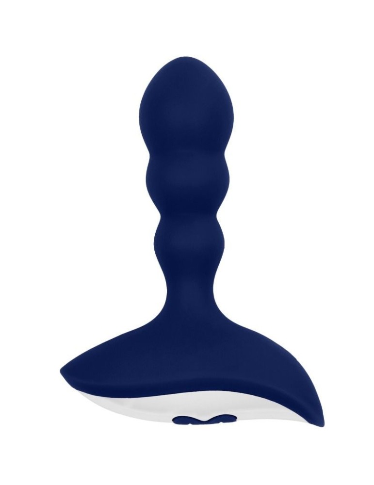 simplicité - plug anal vibrant caine - bleu