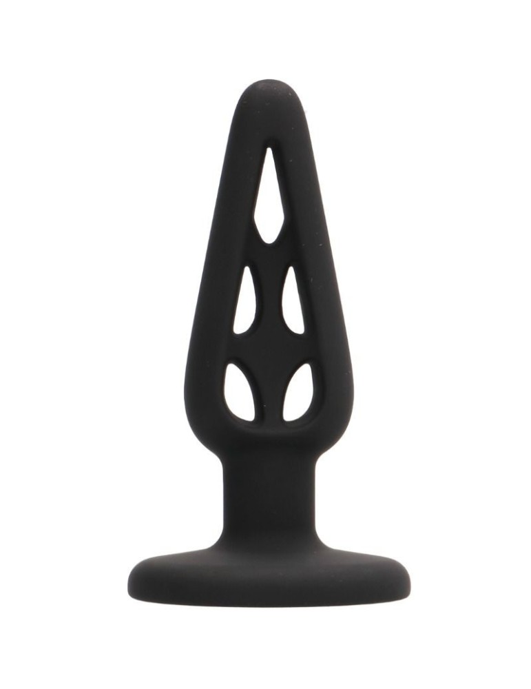 plug & play - plug anal creux 1 10 cm - noir
