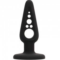 plug & play - plug anal creux 4 10 cm - noir