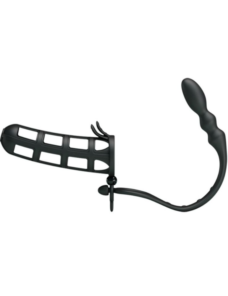 pretty love - gaine de pénis hercule avec stimulateur anal_2