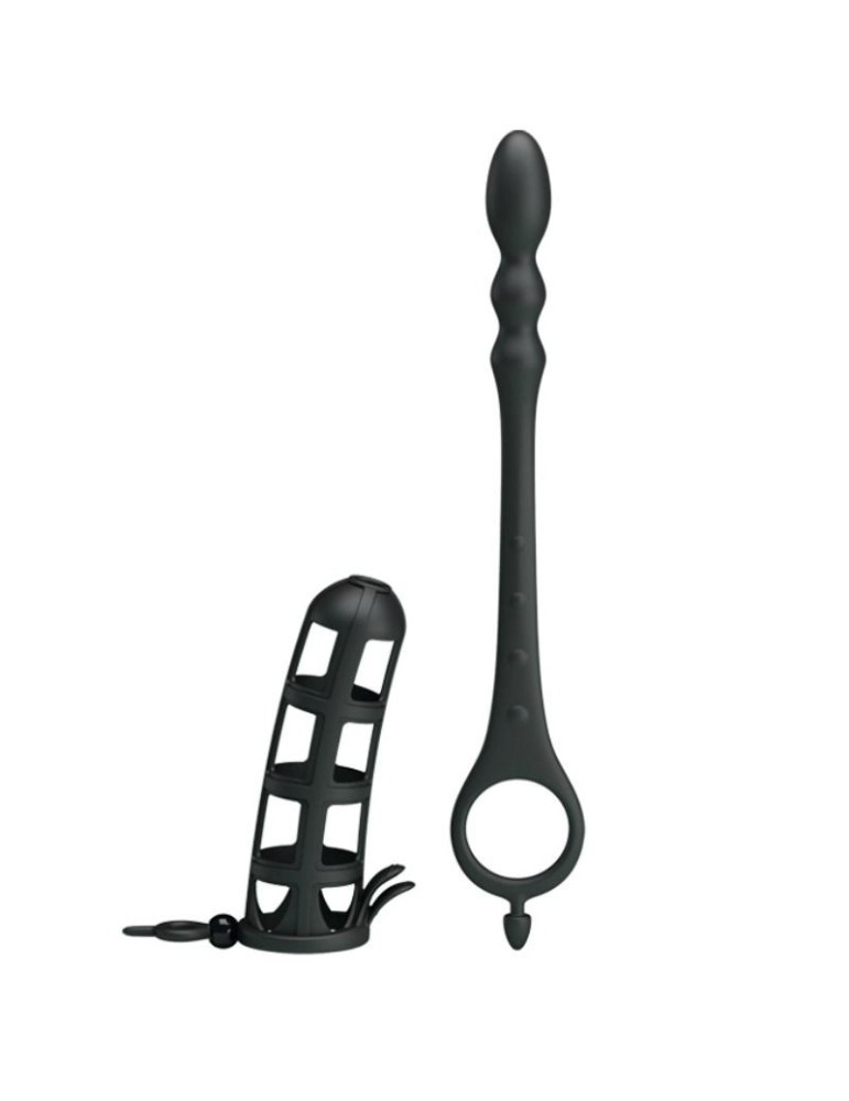 pretty love - gaine de pénis hercule avec stimulateur anal_3