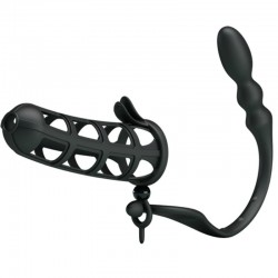 pretty love - gaine de pénis hercule avec stimulateur anal_4