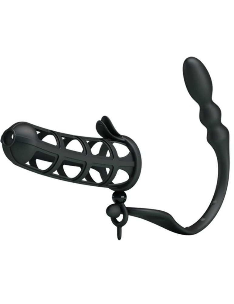 pretty love - gaine de pénis hercule avec stimulateur anal_4