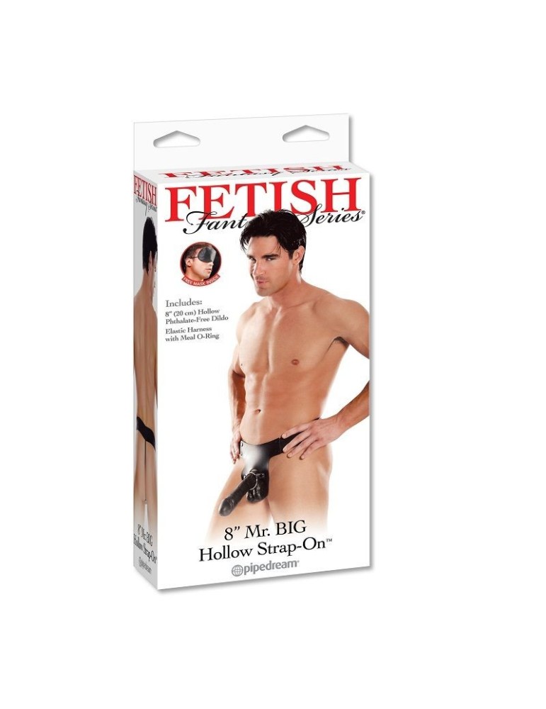 fétiche fantaisie mr gros harnais creux 17 cm.