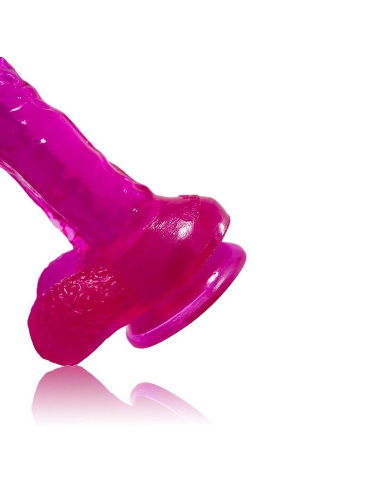 pénis dong réaliste neuf et violet pur 17cm_2