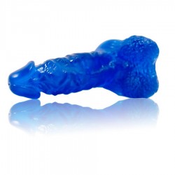 pénis dong réaliste neuf et bleu pur 17cm_3