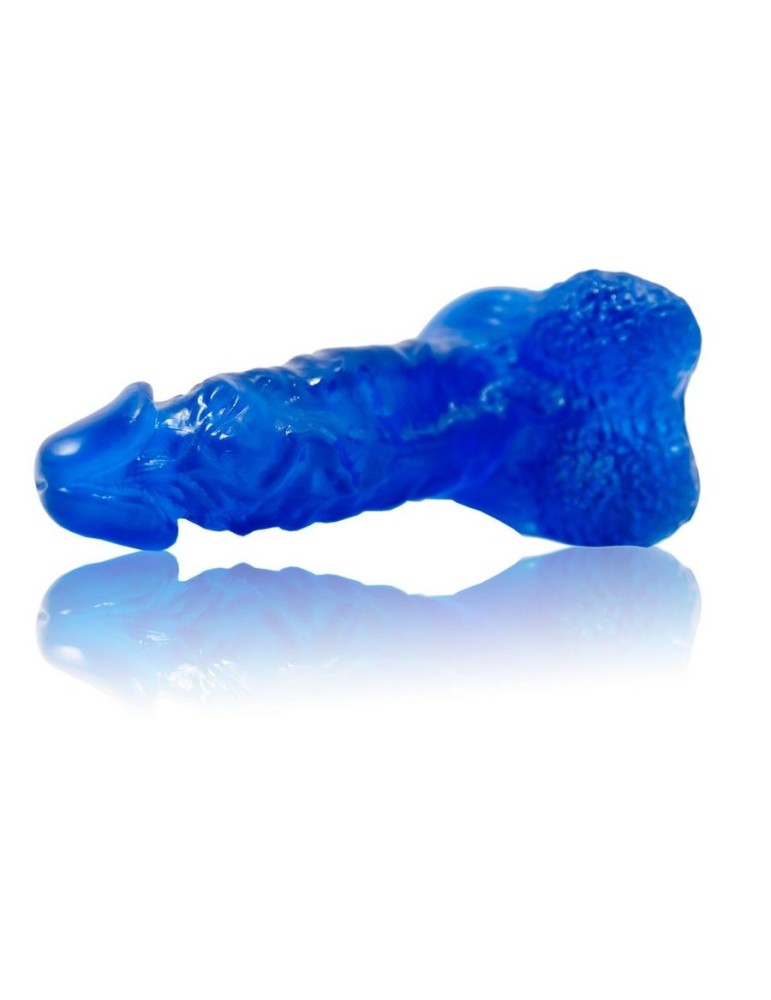 pénis dong réaliste neuf et bleu pur 17cm_3