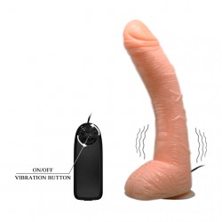 stimulateur de point g gode réaliste vibrant de pénis avec vibration_5