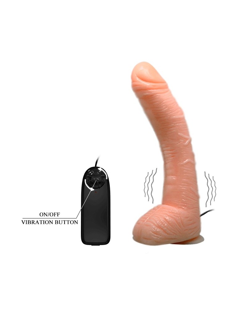 stimulateur de point g gode réaliste vibrant de pénis avec vibration_5