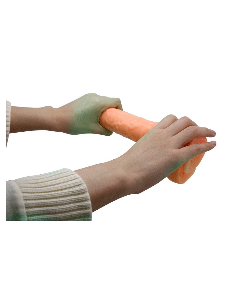 stimulateur de point-g gode réaliste vibration pénis 21 cm_7