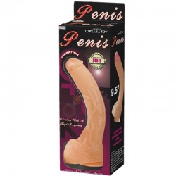 stimulateur de point g de gode réaliste vibrant de pénis_5