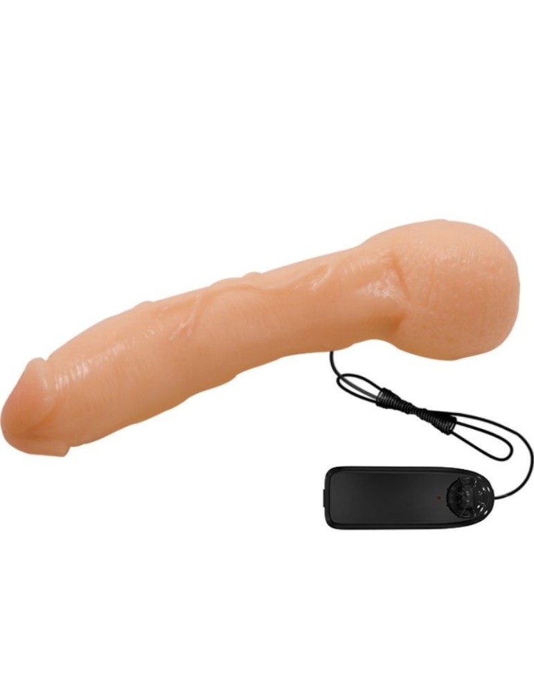 gode réaliste vibrant de pénis courbé avec vibration_2