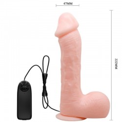 gode ​​réaliste homme fort et courageux avec ventouse et vibration_3