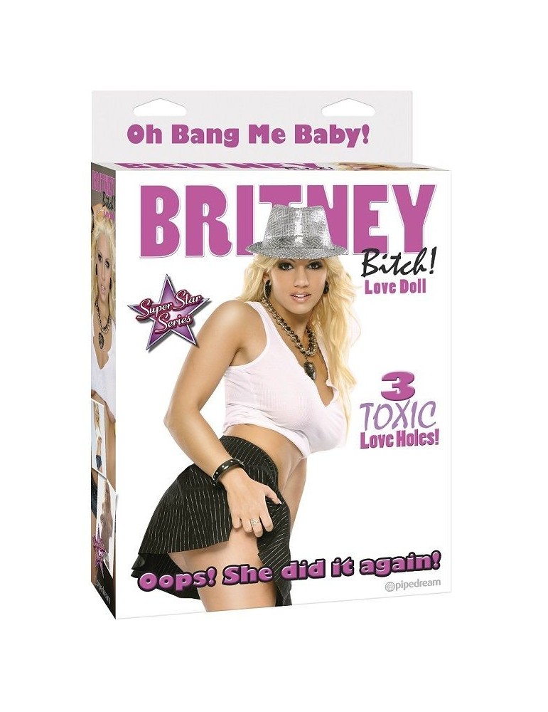 poupée gonflable britney chienne