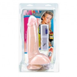 puissant vibromasseur réaliste avec vibration 24,5 cm