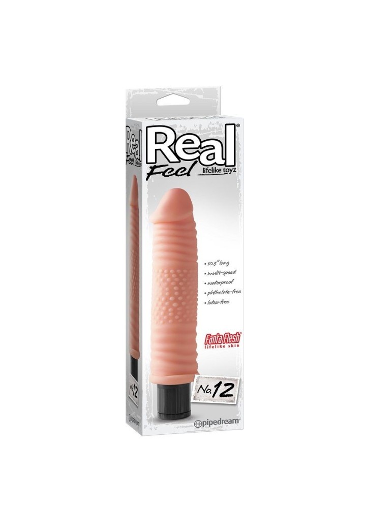 real feel vibromasseur toyz réaliste num 12 naturel