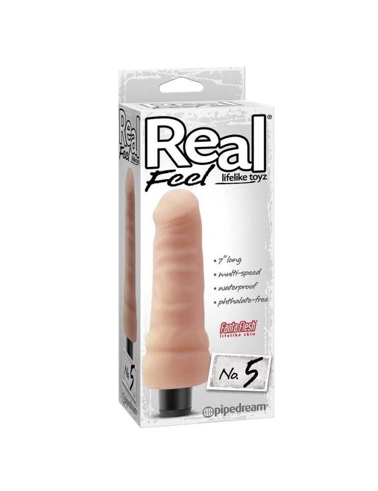 vibromasseur toyz real feel réaliste num 5 naturel