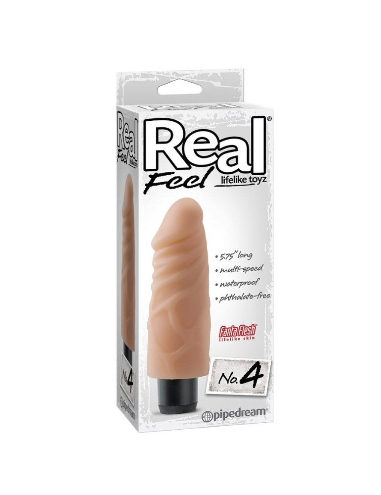 vibromasseur toyz real feel réaliste num 4 naturel