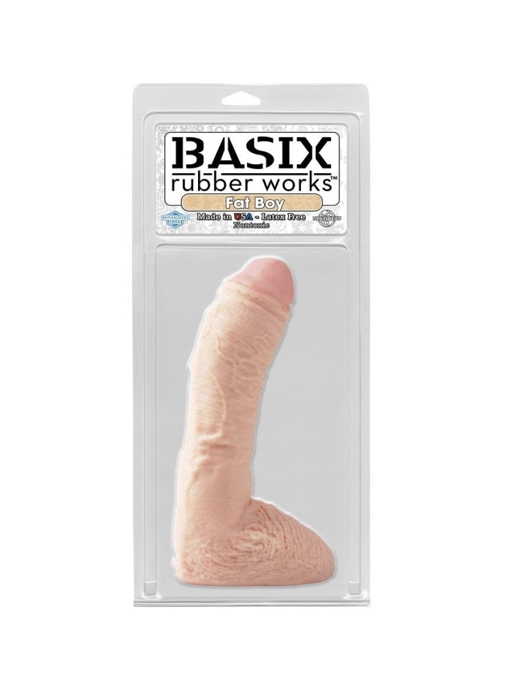 pénis basix fat boy 18 cm naturel
