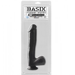 basix rubber works pénis 24 cm noir