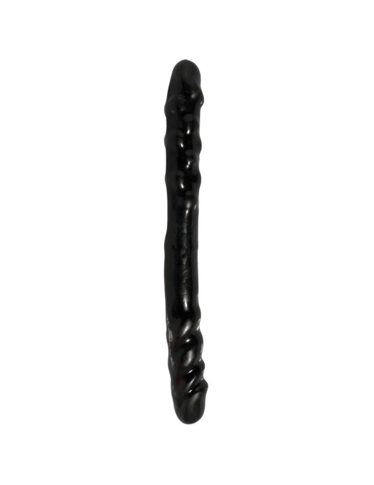 basix double pénis gelée noire 37 cm_2