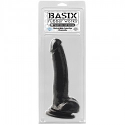 basix jelly penis noir succion 22 cm
