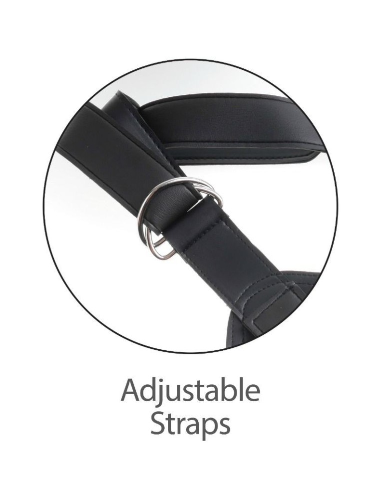 king cock strap-on double pénis 19,1 cm_6