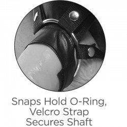 harnais de coq de roi avec sangle sur double pénis creux_7