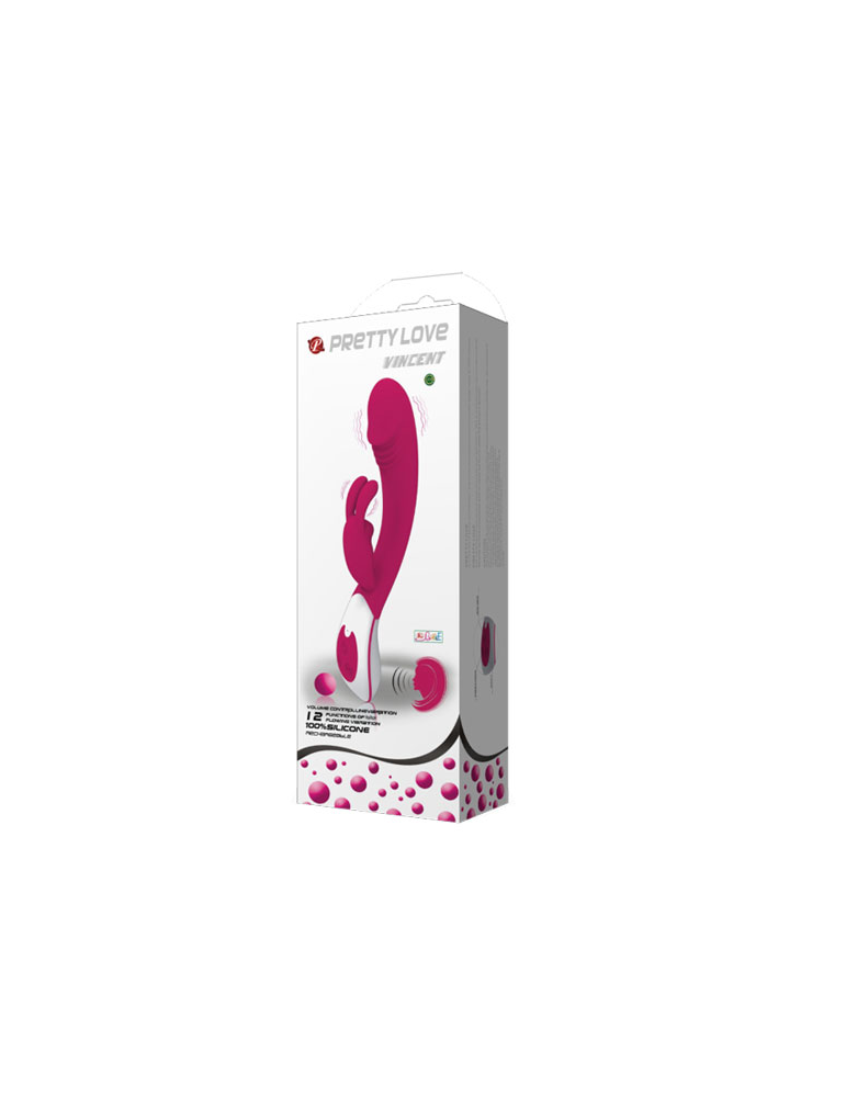 pretty love smart - vibromasseur rechargeable avec lapin vincent_2