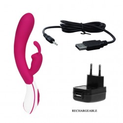 pretty love smart - vibromasseur rechargeable avec lapin vincent_10
