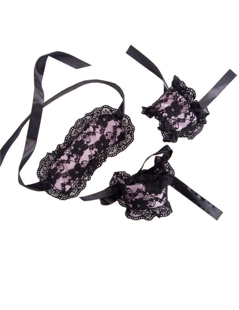 ensemble de bondage floral 2 pièces_2