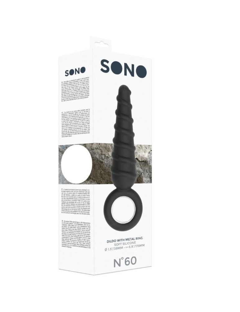 sono - non. 60 gode avec anneau en métal - noir_2