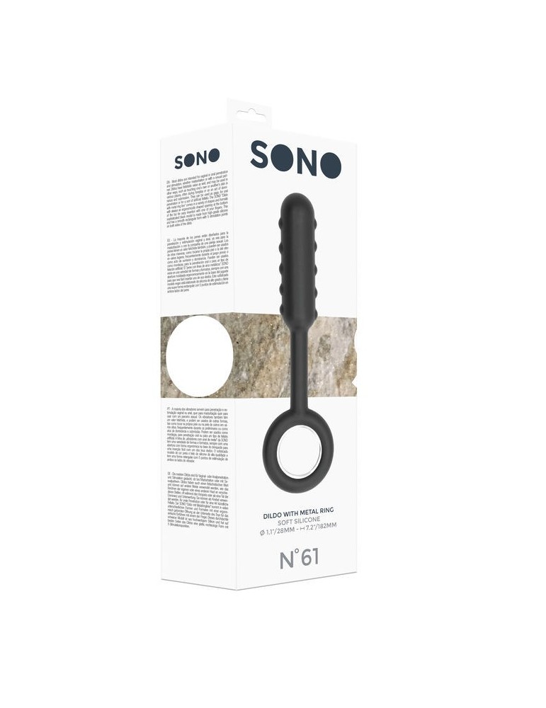sono - non. 61 - gode avec anneau en métal - noir_2