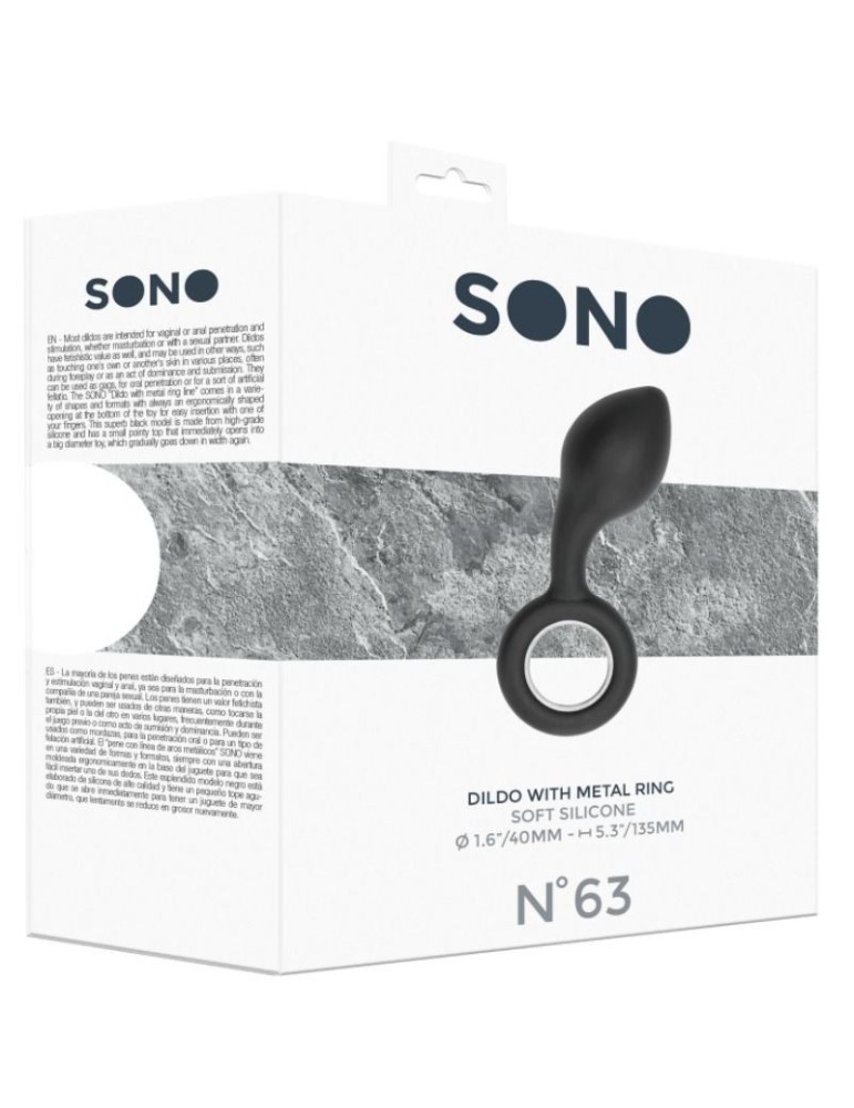 sono - non. 63 gode avec anneau en métal - noir_2