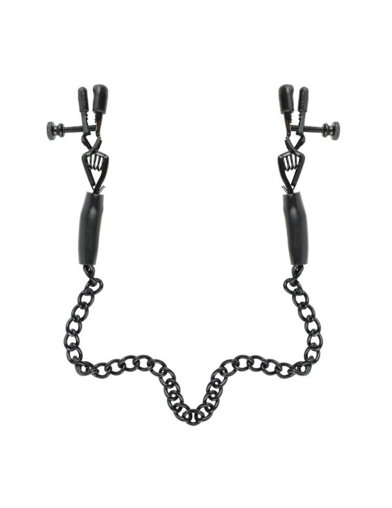 fétiche série fantastique chaînes à tétons réglables_2
