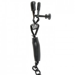 fétiche série fantastique chaînes à tétons réglables_4