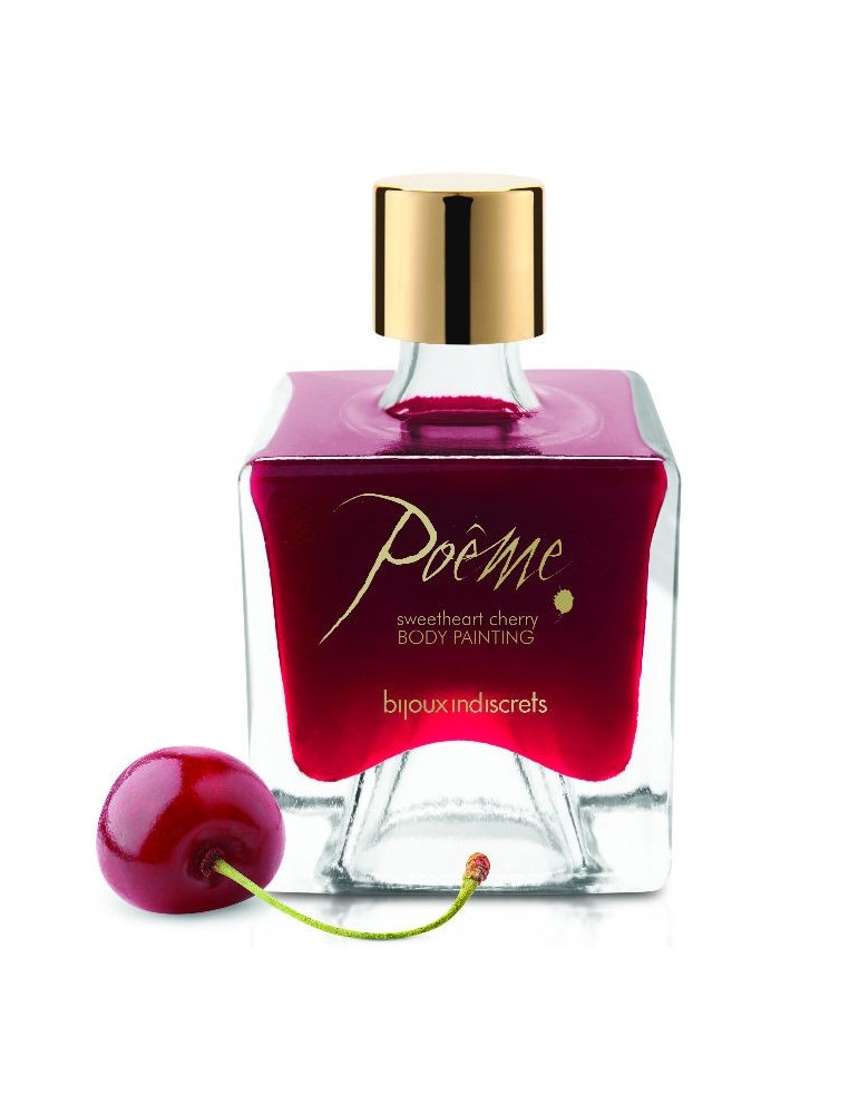 peinture comestible poème édition limitée cerise_3