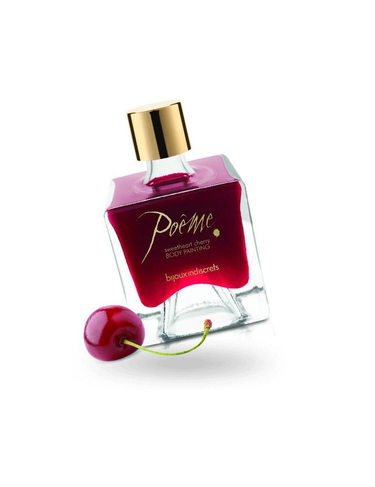 peinture comestible poème édition limitée cerise_4