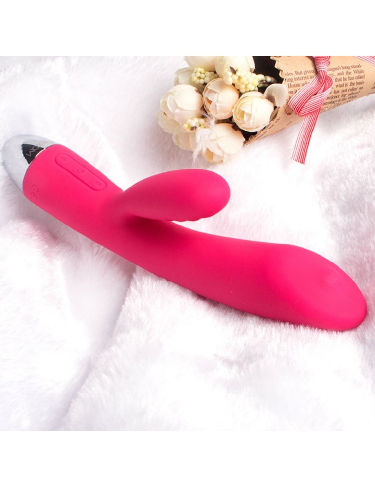 vibromasseur lapin rose vif svakom trysta