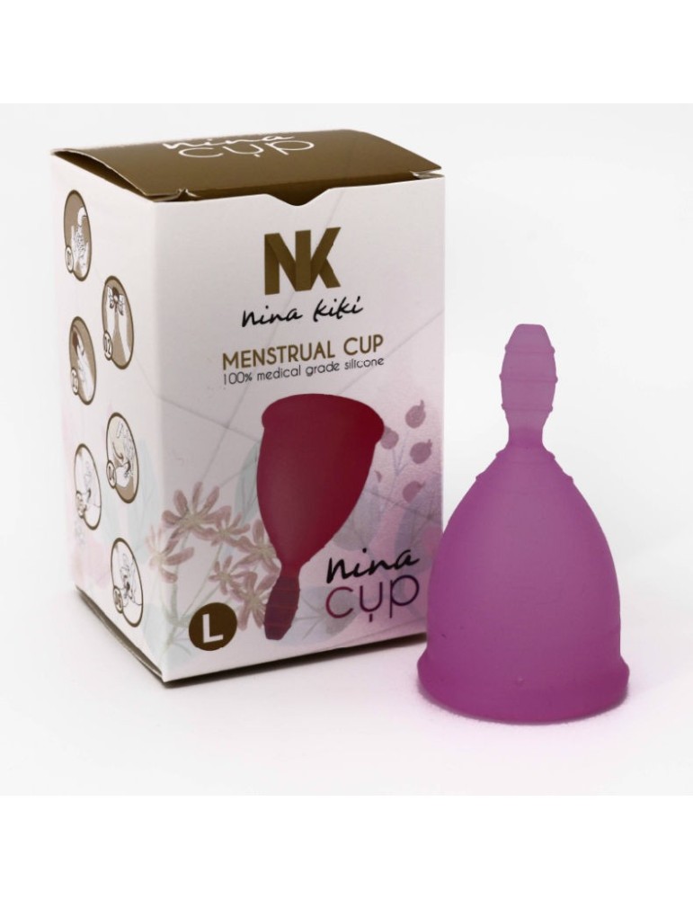 nina cup coupe menstruelle taille l lilas 6 + 1 gratuit