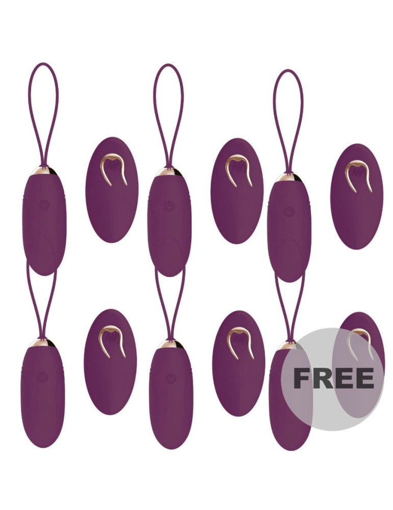 télécommande oeuf coverme lapi lilas 5 + 1 gratuit