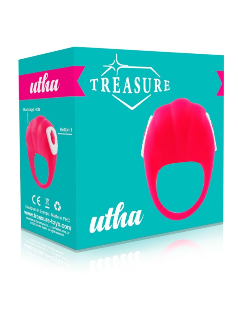 anneau treasure utha silicone rose