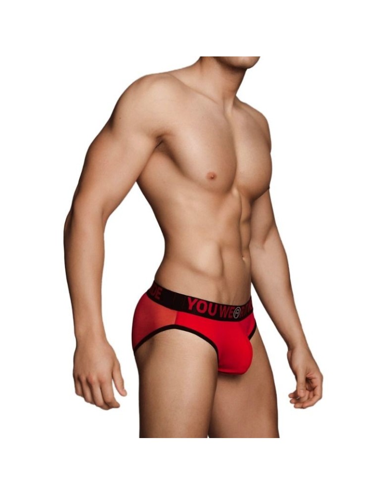 Macho - taille mx090 de caleçon rouge