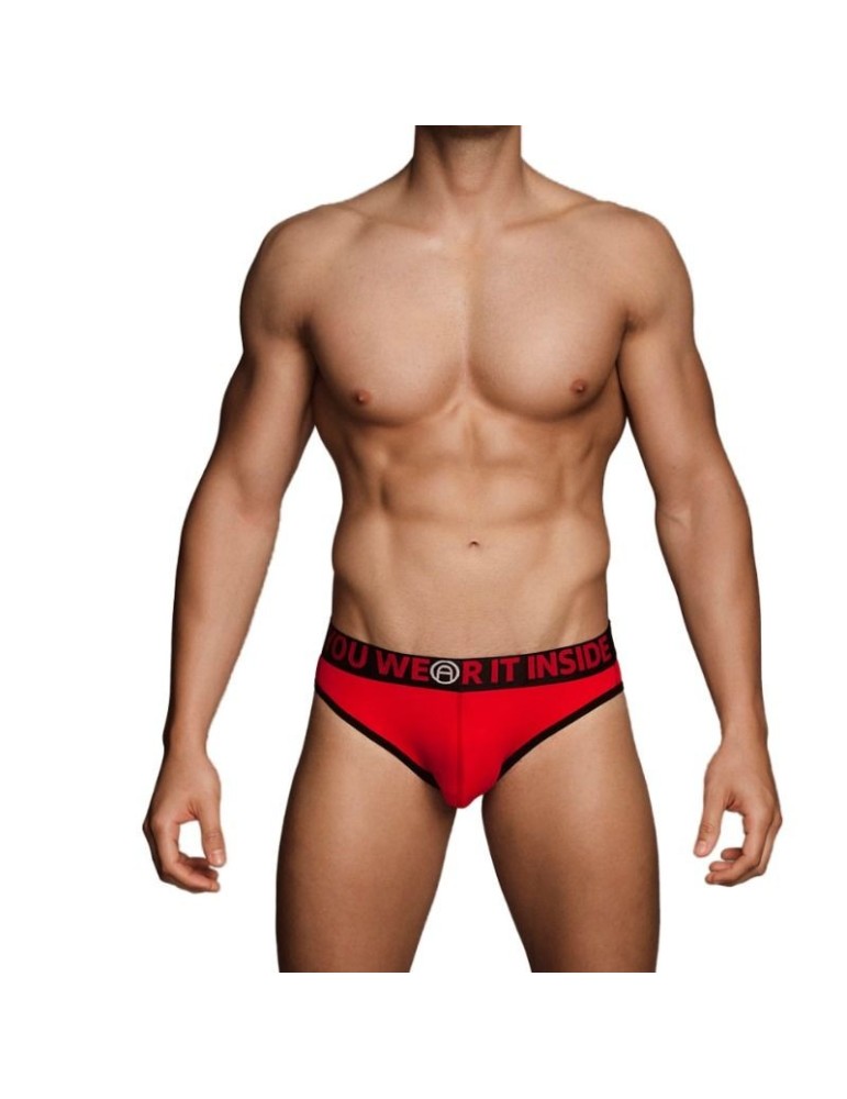 Macho - taille mx090 de caleçon rouge_2
