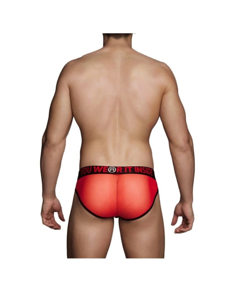 Macho - taille mx090 de caleçon rouge_3