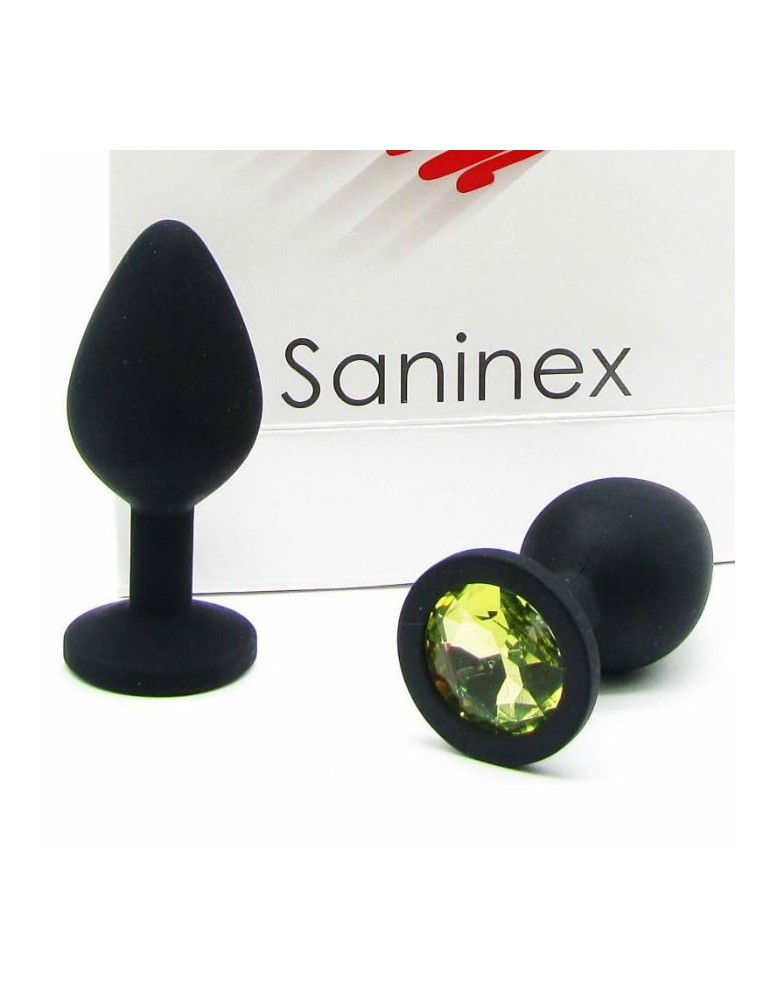 saninex noir plug intense orgasmic anal sex unisexe