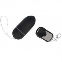 Télécommande oeuf brillant i 10v noir