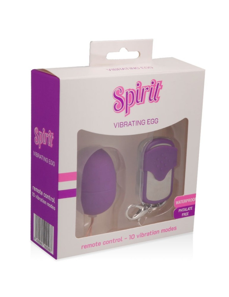 spirit petit oeuf vibrant télécommande lilas